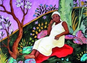 Pintura naif haitiana