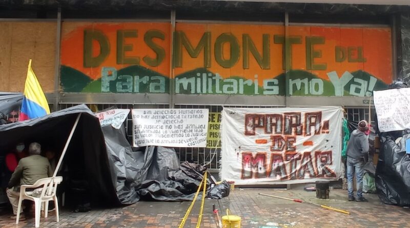 Colombia, parar de matar: ¡Desmonte del paramiltarismo ya!