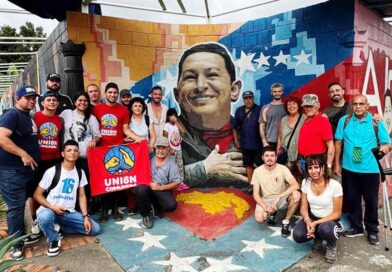 La Brigada de Solidaridad visita las comunas rurales en Venezuela.