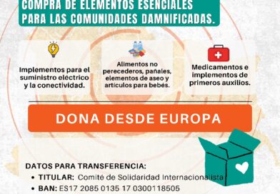 ¡Súmate a la Solidaridad de los Pueblos!