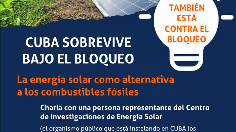 Cuba sobrevive bajo el bloqueo